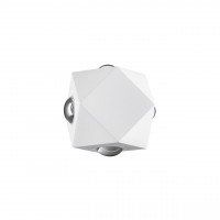 Настенный уличный светильник Diamanta Odeon Light LED 8W белый 4219/8WL