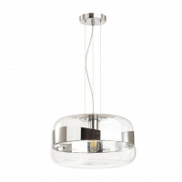 Подвесной светильник Apile Odeon Light 1*60W E27 хром 4813/1