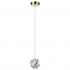 5085/5L L-VISION ODL25 золото/прозрачный/металл/акрил Подвес LED 5W 4000K 240Лм JEMSTONE
