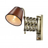 Настенный светильник Lark Odeon Light 1*40W E14 бронза 2876/1W