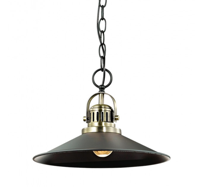 Подвесной светильник Latura Odeon Light 1*60W Е27 черный 2898/1A