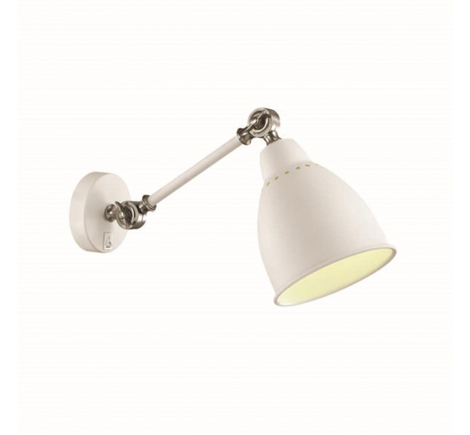 Настенное бра Cruz Odeon Light 1*40W Е27 белый 3372/1W