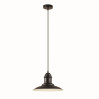 Подвесной светильник Mert Odeon Light 1*60W Е27 черный 3375/1