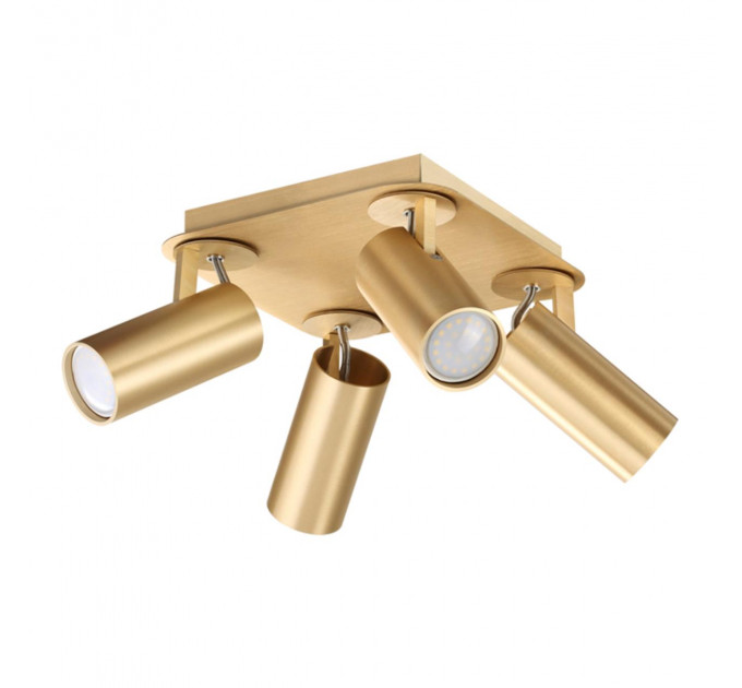 Потолочный светильник Kiko Odeon Light 4*50W GU10 золотистый 3876/4C