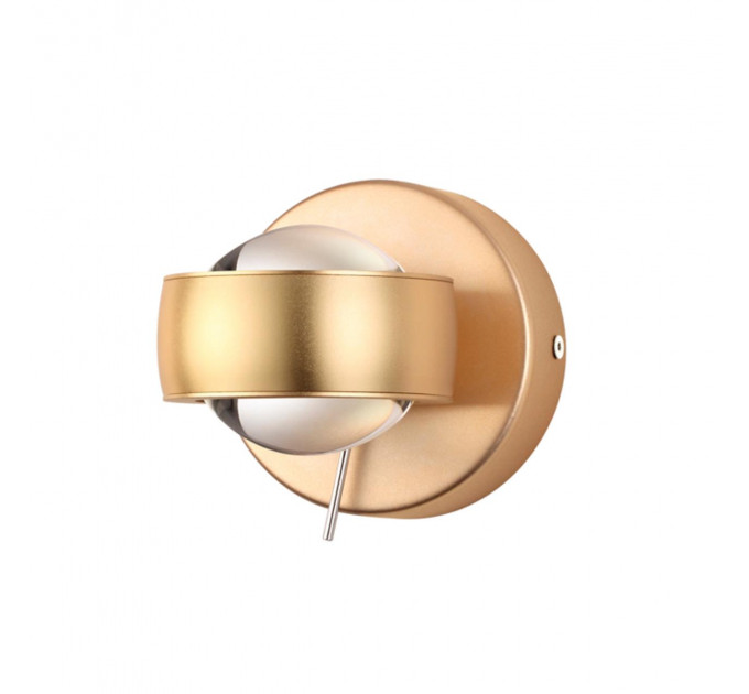 Настенное бра Ottico Odeon Light LED 20W золотистый 3874/20WL