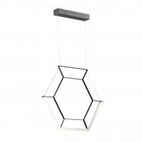Подвесной светильник Trezor Odeon Light LED 16W хром/черный 4099/16L 