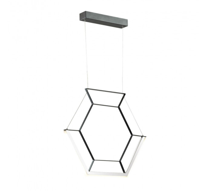 Подвесной светильник Trezor Odeon Light LED 16W хром/черный 4099/16L 