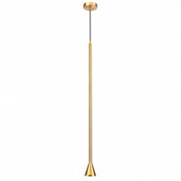 Подвесной светильник Pipa Odeon Light золотистый 3884/1G