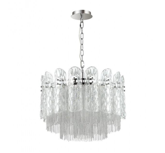 Подвесная люстра Melba Odeon Light 6*40W Е14 хром 4633/6