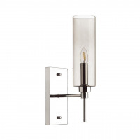 Настенное бра Diatra Odeon Light 1*40W E14 хром/дымчатый 4688/1W