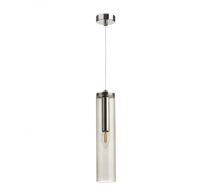 Подвесной светильник Klum Odeon Light 1*40W E14 дымчатый 4694/1