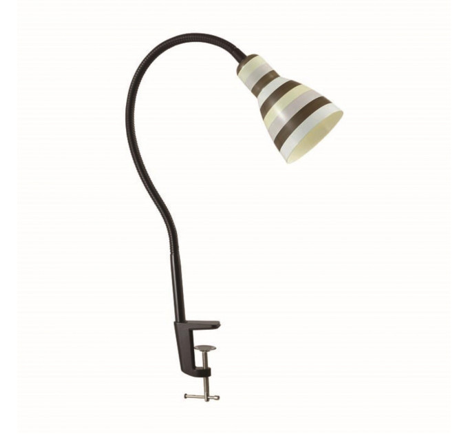 Настольная лампа Pika Odeon Light 1*60W Е27 полоски 3371/1T