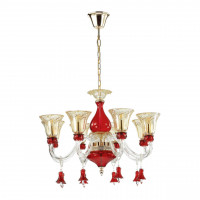 Подвесная люстра Madlen Odeon Light 8*40W Е14 4004/8