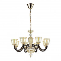 Подвесная люстра Giovanni Odeon Light 8*40W Е14 шампань 4000/8
