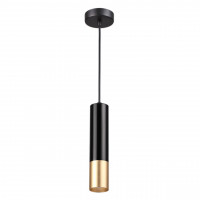 Подвесной светильник Kiko Odeon Light 1*50W GU10 черный/золото 3876/1L