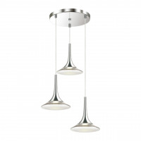 Подвесной светильник Fozzi Odeon Light 3*50W GU10 хром 4096/3