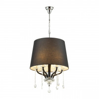 Подвесная люстра Teona Odeon Light 6*40W Е14 черный 4194/6
