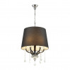 Подвесная люстра Teona Odeon Light 6*40W Е14 черный 4194/6