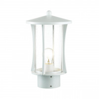 Уличный светильник на столб Galen Odeon Light IP44 белый 4173/1B