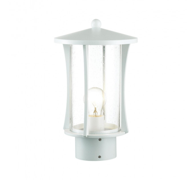 Уличный светильник на столб Galen Odeon Light IP44 белый 4173/1B