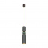 Подвесной светильник Sakra Odeon Light 1*5W GU10 черный/зеленый 4075/5L