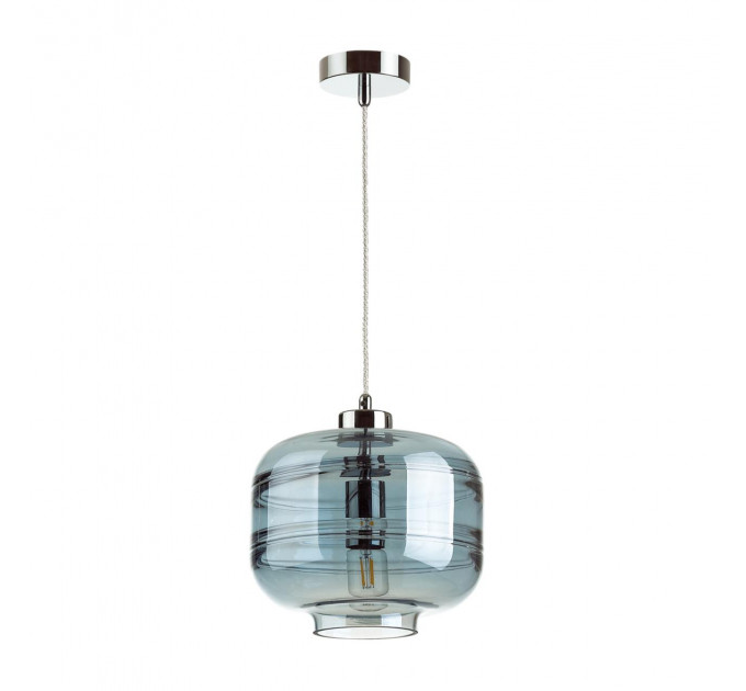 Подвесной светильник Storbi Odeon Light 1*60W E27 голубой 4770/1