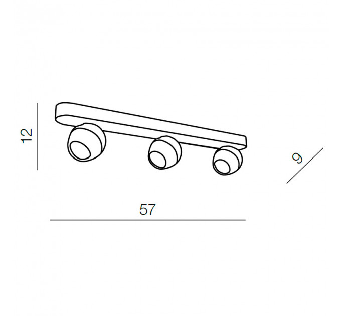 Спот Azzardo Pera 3 AZ1252