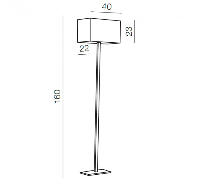 Торшер Azzardo Martens floor lampbody AZ1528
