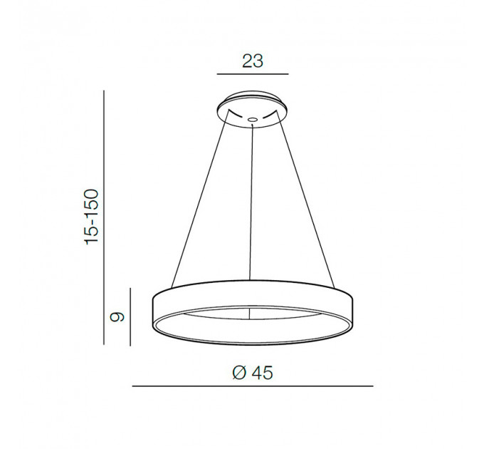 Подвесной светильник Azzardo Silvam 45 Pendant AZ3344