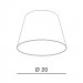 Абажур Azzardo Shade ZF 20 AZ2597