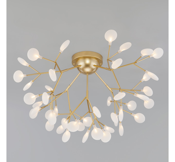 Потолочная люстра Foglia Bogates 45*3W G4 перламутровое золото 543