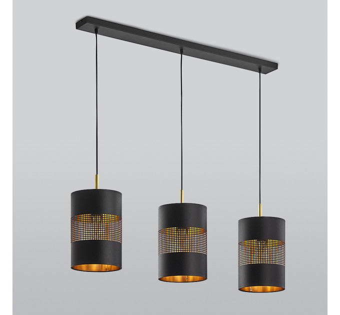 Подвесной светильник Bogart TK Lighting 1*60W Е27 черный 3215