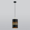 Подвесной светильник Bogart TK Lighting 1*60W Е27 черный 3214