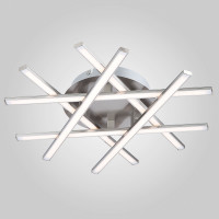 Потолочный LED-светильник Hi-tech Eurosvet 90021/6 сатин-никель