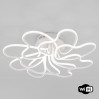 Потолочная люстра Smart Floret Eurosvet Wi-Fi 90235/8 белый