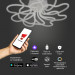 Потолочная люстра Smart Floret Eurosvet Wi-Fi 90235/8 белый