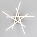 Потолочная LED-люстра Graphic Eurosvet 45W 90108/5
