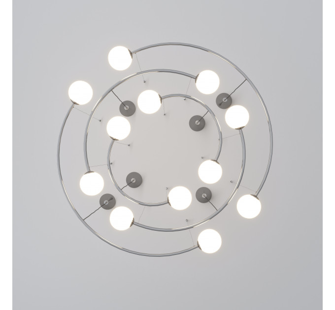 Подвесная люстра Brook 360/12 хром