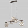 Подвесной светильник со стеклянными плафонами 11026 Lava Brown