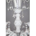 Подвесная люстра Albertina Bogates 15*60W E14 хром/хрусталь 125/10+5