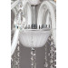 Подвесная люстра Albertina Bogates 15*60W E14 хром/хрусталь 125/10+5