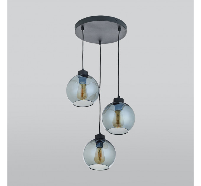 Подвесной светильник Cubus Graphite TK Lighting 3*60W Е27 графит 2819