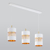 Подвесной светильник Bogart TK Lighting 3*60W Е27 белый 3209