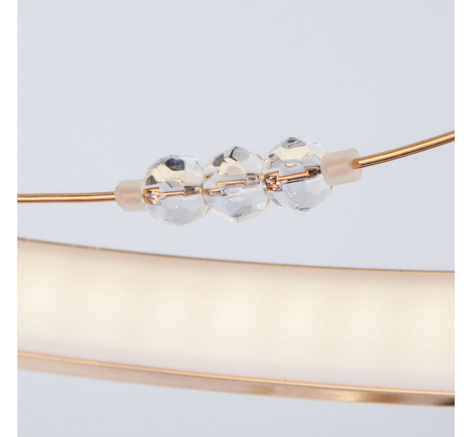 Потолочная LED-люстра Twist Eurosvet 90054/8 золото