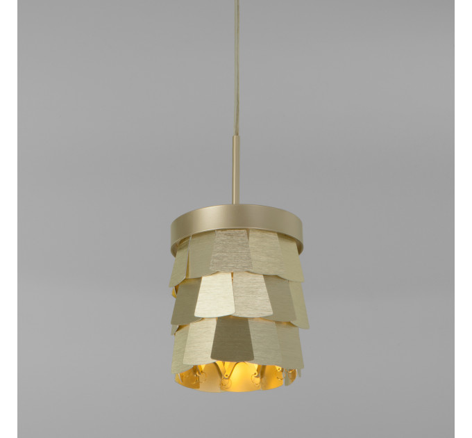 Подвесной светильник Corazza Bogates 1*60W Е14 шампань 317/1