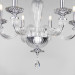 Подвесная люстра Olenna Bogates 6*60W E14 хром/хрусталь 318/6