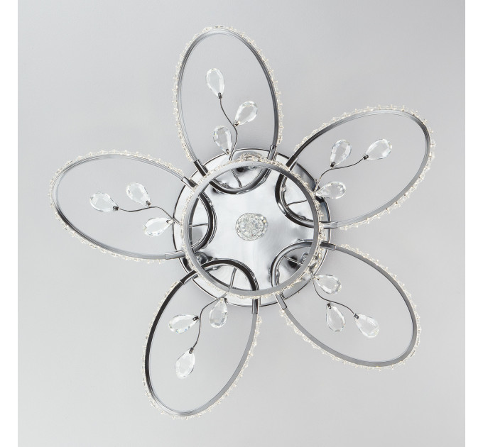 Потолочная LED-люстра Soul Eurosvet 45W 90097/6 хром
