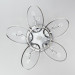 Потолочная LED-люстра Soul Eurosvet 45W 90097/6 хром