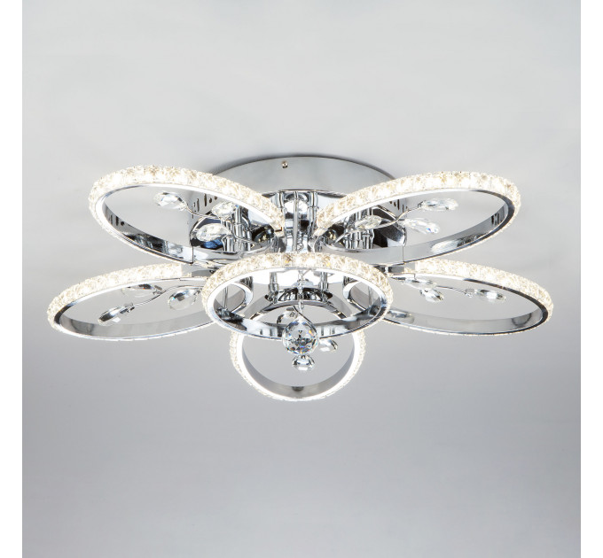 Потолочная LED-люстра Soul Eurosvet 45W 90097/6 хром