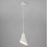 Подвес Nook Eurosvet 1*60W E27 белый 50069/1